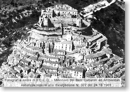 Veduta aerea del Castello